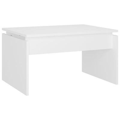 vidaXL Konferenční stolek bílý 68 x 50 x 38 cm dřevotříska