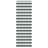 vidaXL Zebra roleta tmavě &scaron;ed&aacute; 75x200 cm &scaron;&iacute;řka l&aacute;tky 70,9 cm polyester