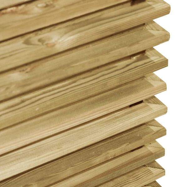 vidaXL Zahradn&iacute; vyv&yacute;&scaron;en&yacute; z&aacute;hon 50 x 50 x 80 cm impregnovan&aacute; borovice