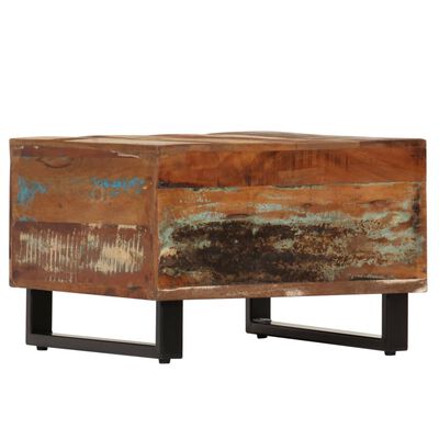 vidaXL Konferenční stolek 50 x 50 x 35 cm masivní recyklované dřevo
