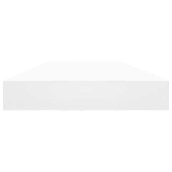 vidaXL Př&iacute;davn&eacute; police 8 ks b&iacute;l&eacute; 80 x 10 x 1,5 cm dřevotř&iacute;ska