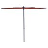 Madison Slunečník na balkon Sun Wave 270 x 150 cm cihlově červený