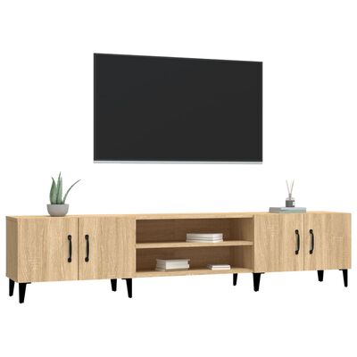 vidaXL TV skříňka dub sonoma 180 x 31,5 x 40 cm kompozitní dřevo
