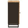 vidaXL Bočn&iacute; skř&iacute;ňka Hněd&aacute; 40 x 33 x 75 cm Masivn&iacute; mangov&eacute; dřevo