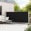 vidaXL Zatahovac&iacute; bočn&iacute; mark&yacute;za / z&aacute;stěna 600 x 160 cm čern&aacute;