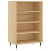 vidaXL Skříň highboard dub sonoma 57 x 35 x 90 cm kompozitní dřevo
