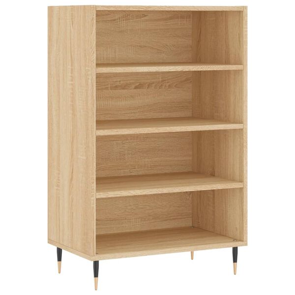 vidaXL Skříň highboard dub sonoma 57 x 35 x 90 cm kompozitní dřevo