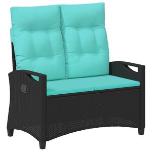 vidaXL Zahradn&iacute; lavice s pol&scaron;t&aacute;řem 105 x 60 x 112 cm ocel