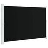 vidaXL Zatahovac&iacute; bočn&iacute; mark&yacute;za/z&aacute;stěna 200 x 314 cm čern&aacute;
