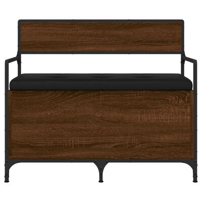vidaXL Úložná lavice hnědý dub 85,5 x 42 x 73,5 cm kompozitní dřevo