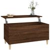 vidaXL Konferenčn&iacute; stolek hněd&yacute; dub 90 x 44,5 x 45 cm kompozitn&iacute; dřevo