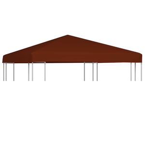 vidaXL Střecha na alt&aacute;n 310 g/m&sup2; 3 x 3 m terakotov&aacute;