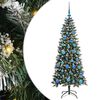 vidaXL Uměl&yacute; v&aacute;nočn&iacute; stromeček Zelen&aacute; 150 cm PVC, plast a ocel