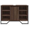 vidaXL Koupelnov&aacute; skř&iacute;ňka pod umyvadlo hněd&yacute; dub 91x35x60 cm kompozit