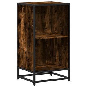 vidaXL Knihovna kouřov&yacute; dub 40x35x76 cm kompozitn&iacute; dřevo