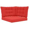 vidaXL Venkovn&iacute; pol&scaron;t&aacute;ř na pohovku Polyester Červen&aacute; 68,5 x 68,5 cm