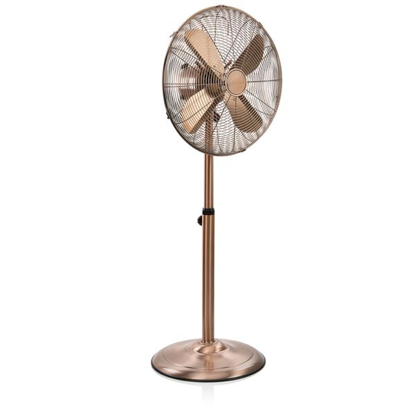 Tristar Retro stojanov&yacute; ventil&aacute;tor VE-5971 50 W 40 cm měděn&yacute;