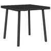 vidaXL Zahradn&iacute; konferenčn&iacute; stolek obd&eacute;ln&iacute;kov&yacute; čern&yacute; 40x40x37 cm