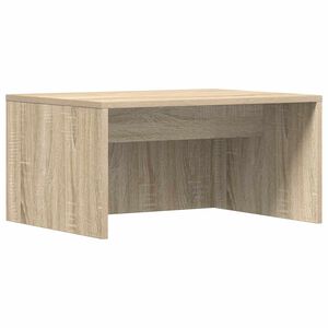 vidaXL N&aacute;stěnn&yacute; stolek Sonoma dub Kompozitn&iacute; dřevo 60 x 45 x 30 cm