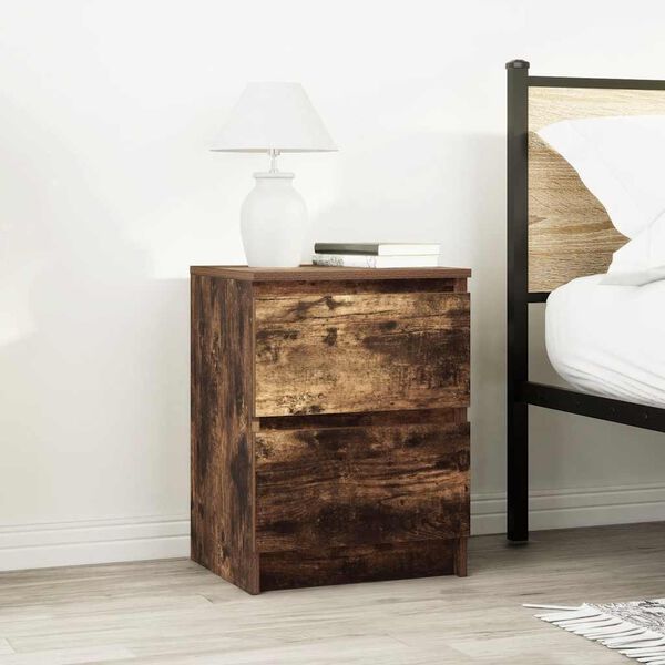 vidaXL TV skř&iacute;ňka kouřov&yacute; dub 40x35x54 cm kompozitn&iacute; dřevo