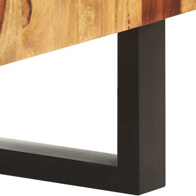 vidaXL TV stolek 130 x 30 x 47 cm masivní sheeshamové dřevo