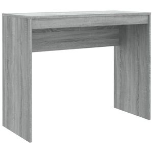 vidaXL Psac&iacute; stůl &scaron;ed&yacute; sonoma 90 x 40 x 72 cm kompozitn&iacute; dřevo