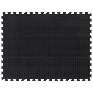 vidaXL Gumov&aacute; podlahov&aacute; dlaždice čern&aacute; 12 mm 90 x 120 cm