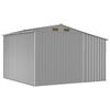 vidaXL Zahradní kůlna šedá 277 x 279 x 179 cm pozinkovaná ocel