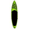 vidaXL Nafukovací SUP paddleboard 320 x 76 x 15 cm zelený