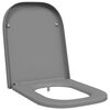 vidaXL Toaletn&iacute; prkno &Scaron;ed&aacute; 47,5 x 35 x 3,6 cm Duroplast