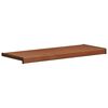 vidaXL Parapet okna Hněd&eacute; dřevo 100 x 35 x 4,5 cm PVC