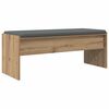 vidaXL Chodbičkov&aacute; lavice s pol&scaron;t&aacute;řem Artisanov&yacute; dub 103 x 38 x 40 cm