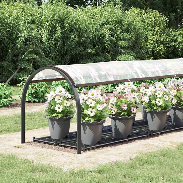 vidaXL Čir&aacute; plachta s oky 1x5 m polyethylen