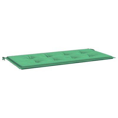 vidaXL Poduška na zahradní lavici zelená 100x50x3 cm oxfordská látka