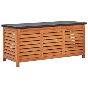 vidaXL Zahradn&iacute; &uacute;ložn&yacute; box 117 x 50 x 55 cm masivn&iacute; eukalyptov&eacute; dřevo