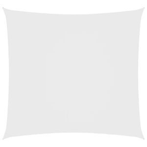 vidaXL St&iacute;n&iacute;c&iacute; plachta oxfordsk&aacute; l&aacute;tka čtvercov&aacute; 2 x 2 m b&iacute;l&aacute;