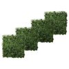 Emerald Panely uměl&yacute; buxus 4 ks zelen&eacute; 50 x 50 cm 417980