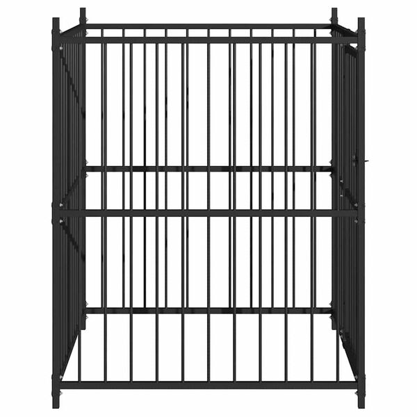 vidaXL Venkovní psí kotec 120 x 120 x 150 cm