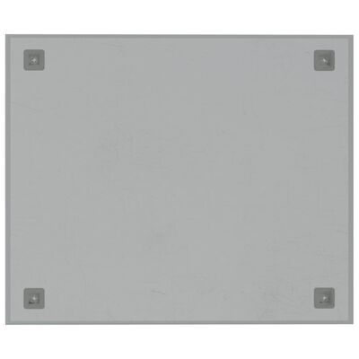 vidaXL Nástěnná magnetická tabule bílá 60 x 50 cm tvrzené sklo
