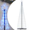 vidaXL LED v&aacute;nočn&iacute; stromek 550 modr&yacute;ch LED diod 300 cm