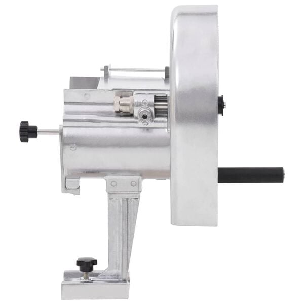 vidaXL Ruční kráječ na zeleninu stříbrný 22 x 44,5 cm hliník