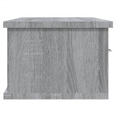 vidaXL Nástěnná skříňka šedá sonoma 88 x 26 x 18,5 cm kompozitní dřevo