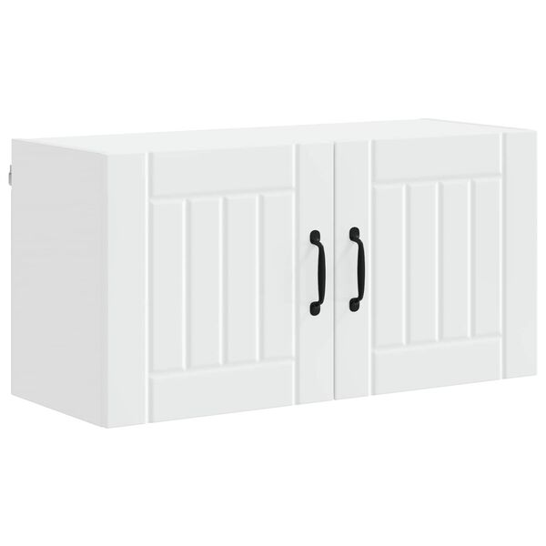 vidaXL Kuchyňsk&aacute; skř&iacute;ň Lucca B&iacute;l&aacute; 80 x 31 x 40 cm Kompozitn&iacute; dřevo