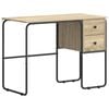 vidaXL Stůl s &uacute;ložn&yacute;m prostorem Dub sonoma 100 x 50 x 75 cm