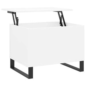 vidaXL Konferenčn&iacute; stolek b&iacute;l&yacute; 60 x 44,5 x 45 cm kompozitn&iacute; dřevo