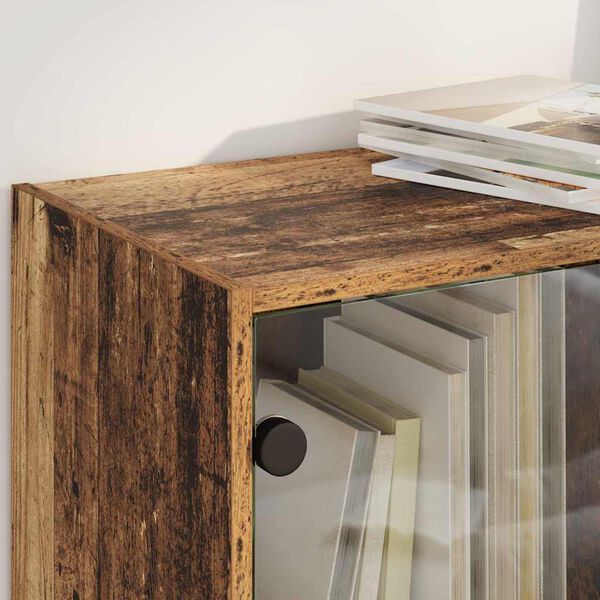 vidaXL Vysok&yacute; bufet Star&eacute; dřevo 68 x 37 x 142 cm kompozitn&iacute; dřevo