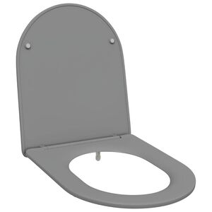 vidaXL Toaletn&iacute; prkno &Scaron;ed&aacute; 47 x 36 x 3,4 cm Duroplast