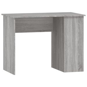 vidaXL Psac&iacute; stůl &scaron;ed&yacute; sonoma 100 x 55 x 75 cm kompozitn&iacute; dřevo