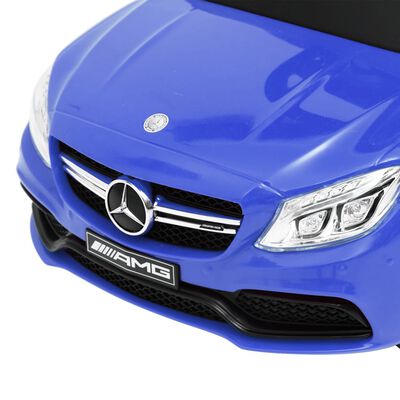 vidaXL Odrážedlo Mercedes-Benz C63 modré
