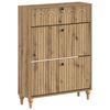 vidaXL Skř&iacute;ň na obuv ALKMAAR 78 x 24 x 103 cm Kompozitn&iacute; dřevo